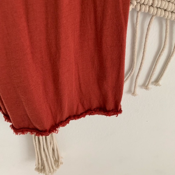 Splendid Razorback Frayed Hem Tank - Picture 7 of 7